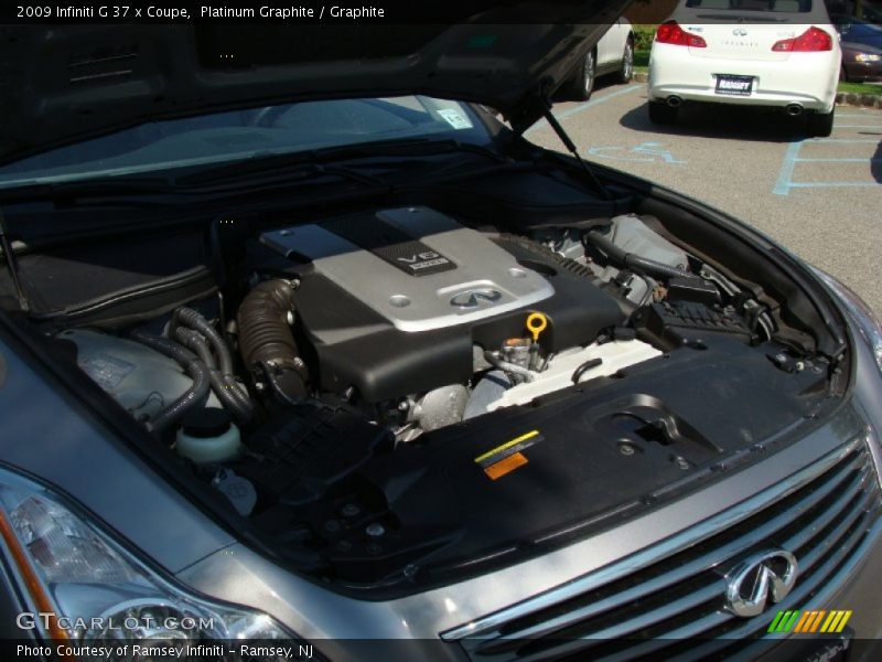 Platinum Graphite / Graphite 2009 Infiniti G 37 x Coupe