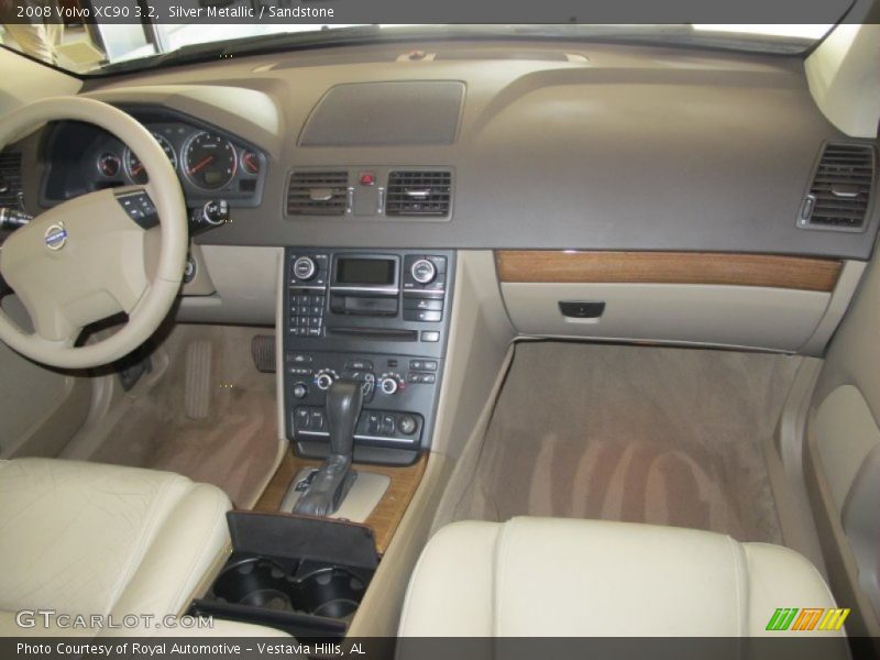 Silver Metallic / Sandstone 2008 Volvo XC90 3.2