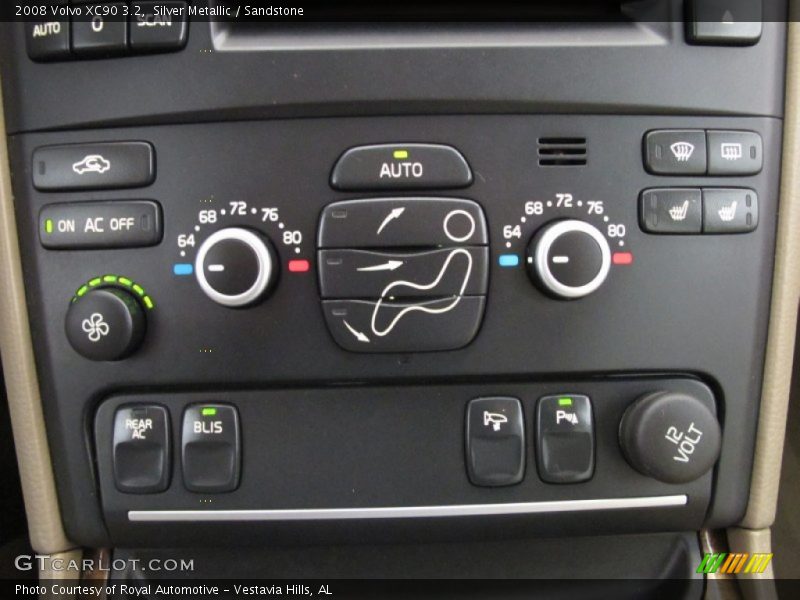 Silver Metallic / Sandstone 2008 Volvo XC90 3.2