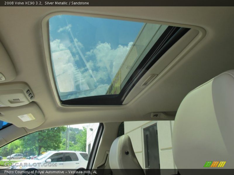 Silver Metallic / Sandstone 2008 Volvo XC90 3.2