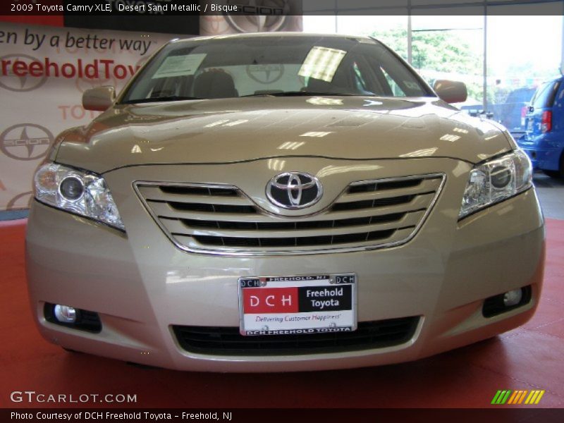 Desert Sand Metallic / Bisque 2009 Toyota Camry XLE