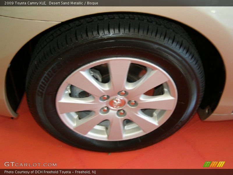 Desert Sand Metallic / Bisque 2009 Toyota Camry XLE