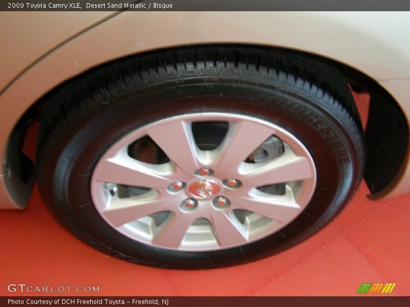 Desert Sand Metallic / Bisque 2009 Toyota Camry XLE