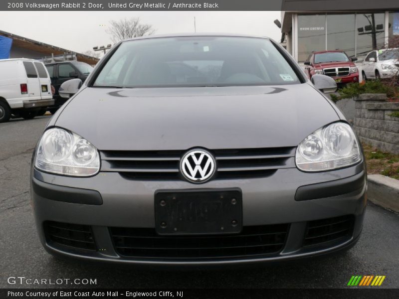 United Grey Metallic / Anthracite Black 2008 Volkswagen Rabbit 2 Door