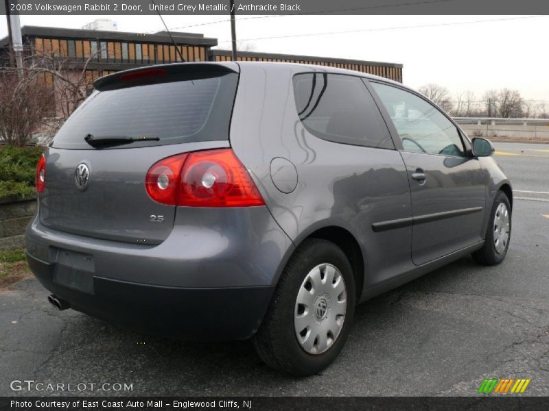 United Grey Metallic / Anthracite Black 2008 Volkswagen Rabbit 2 Door