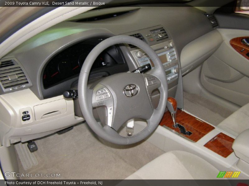 Desert Sand Metallic / Bisque 2009 Toyota Camry XLE
