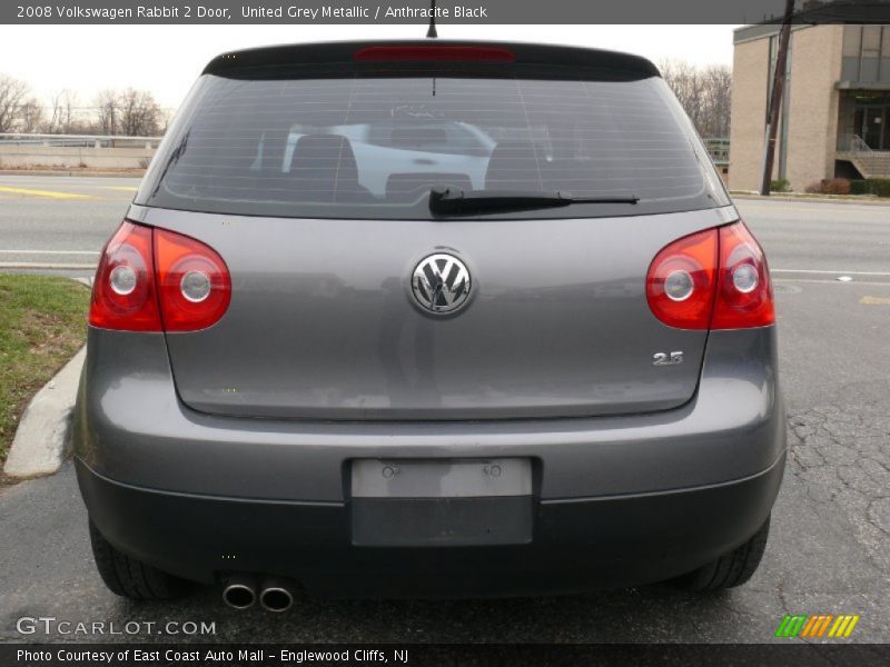 United Grey Metallic / Anthracite Black 2008 Volkswagen Rabbit 2 Door