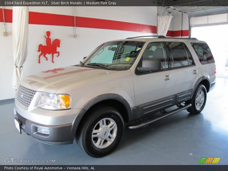 Silver Birch Metallic / Medium Flint Gray 2004 Ford Expedition XLT