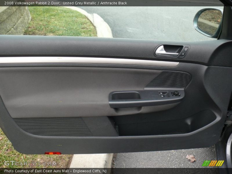 United Grey Metallic / Anthracite Black 2008 Volkswagen Rabbit 2 Door