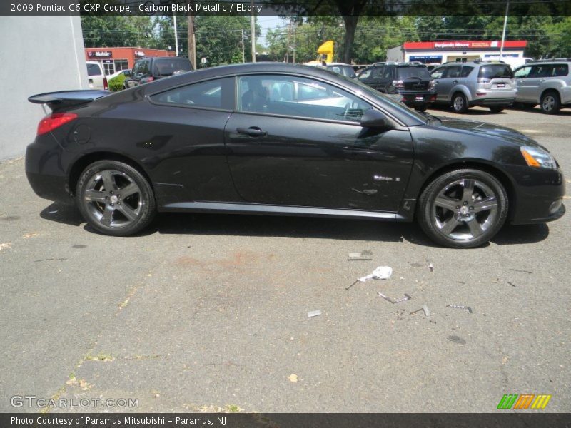 Carbon Black Metallic / Ebony 2009 Pontiac G6 GXP Coupe