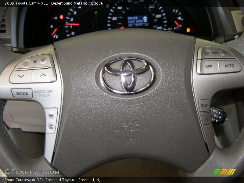 Desert Sand Metallic / Bisque 2009 Toyota Camry XLE