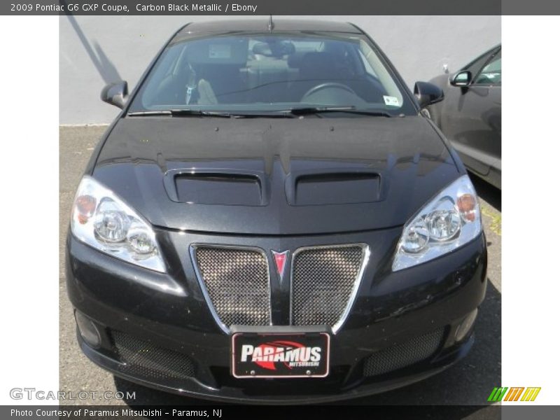 Carbon Black Metallic / Ebony 2009 Pontiac G6 GXP Coupe