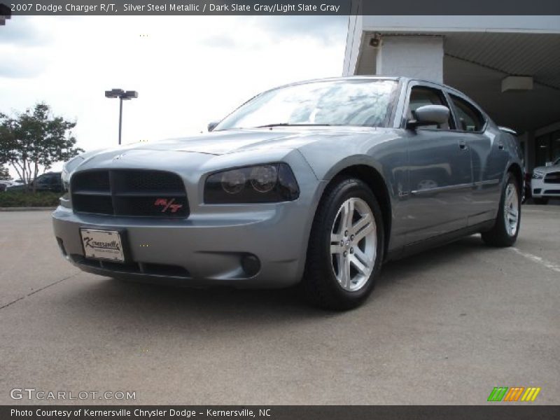 Silver Steel Metallic / Dark Slate Gray/Light Slate Gray 2007 Dodge Charger R/T