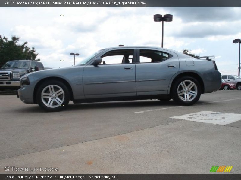 Silver Steel Metallic / Dark Slate Gray/Light Slate Gray 2007 Dodge Charger R/T