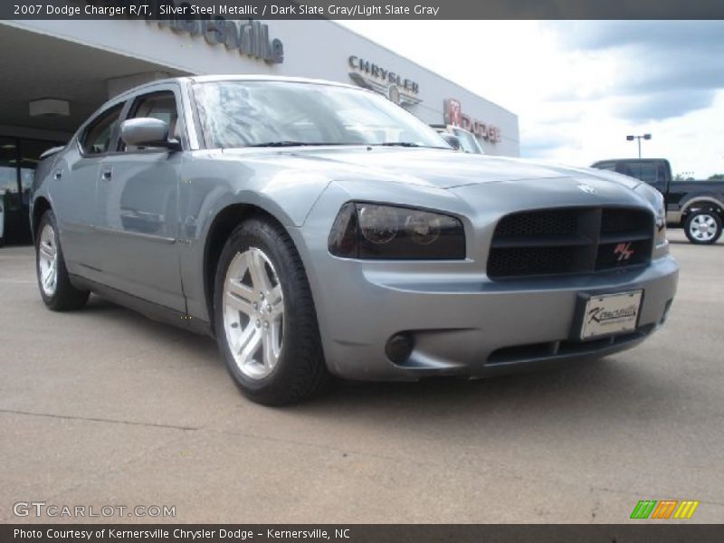 Silver Steel Metallic / Dark Slate Gray/Light Slate Gray 2007 Dodge Charger R/T