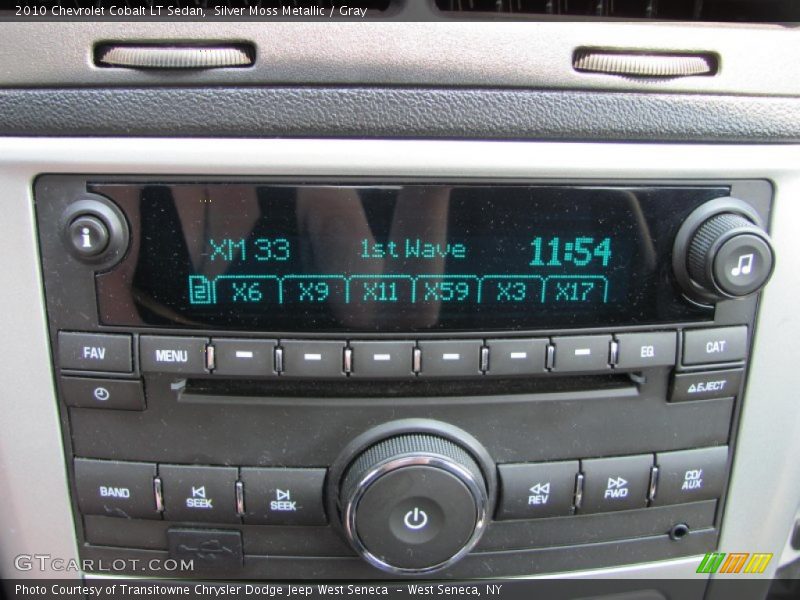 Silver Moss Metallic / Gray 2010 Chevrolet Cobalt LT Sedan