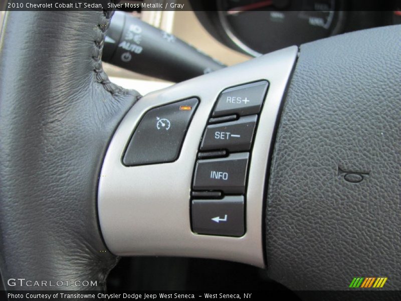 Silver Moss Metallic / Gray 2010 Chevrolet Cobalt LT Sedan
