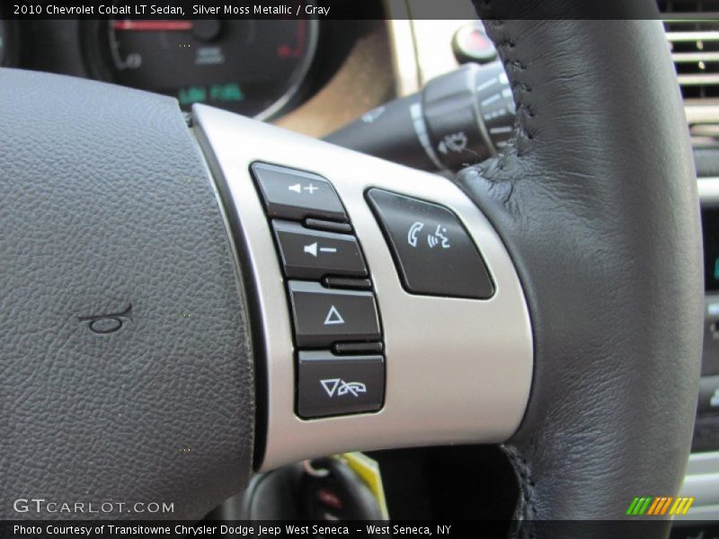 Silver Moss Metallic / Gray 2010 Chevrolet Cobalt LT Sedan
