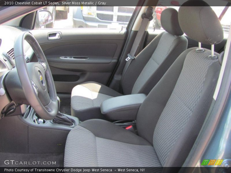 Silver Moss Metallic / Gray 2010 Chevrolet Cobalt LT Sedan