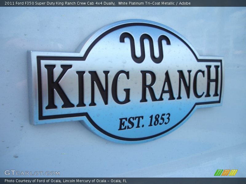  2011 F350 Super Duty King Ranch Crew Cab 4x4 Dually Logo
