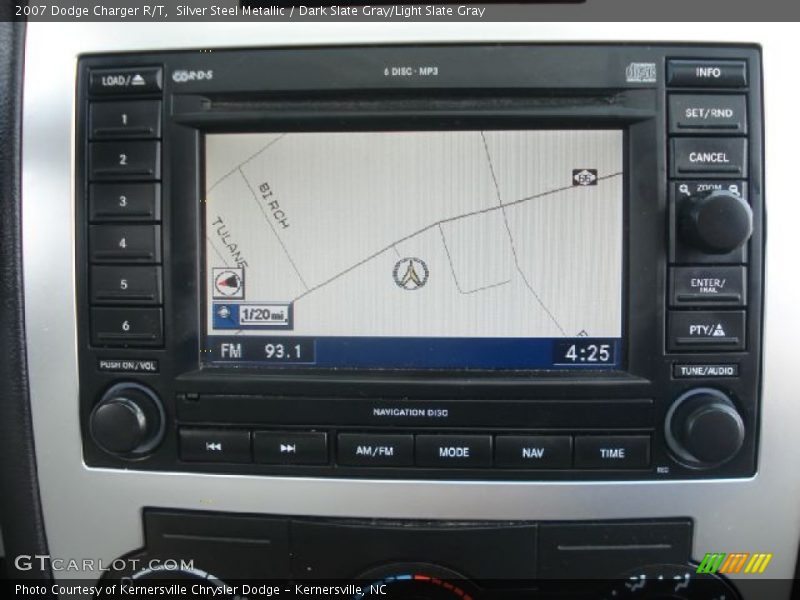 Silver Steel Metallic / Dark Slate Gray/Light Slate Gray 2007 Dodge Charger R/T