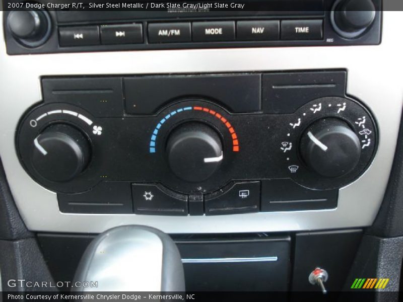 Silver Steel Metallic / Dark Slate Gray/Light Slate Gray 2007 Dodge Charger R/T