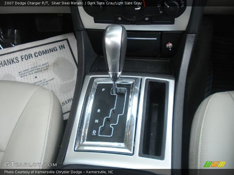 Silver Steel Metallic / Dark Slate Gray/Light Slate Gray 2007 Dodge Charger R/T