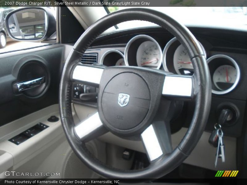 Silver Steel Metallic / Dark Slate Gray/Light Slate Gray 2007 Dodge Charger R/T