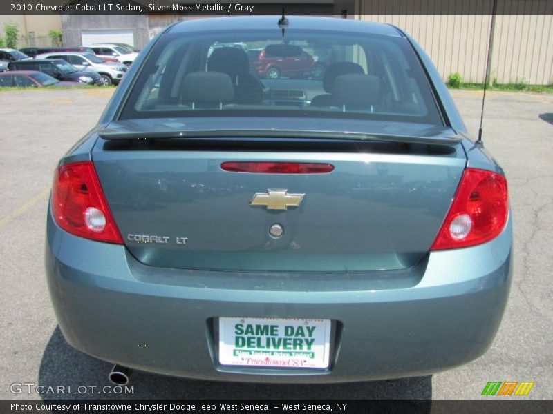 Silver Moss Metallic / Gray 2010 Chevrolet Cobalt LT Sedan