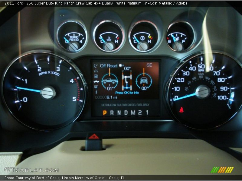  2011 F350 Super Duty King Ranch Crew Cab 4x4 Dually King Ranch Crew Cab 4x4 Dually Gauges