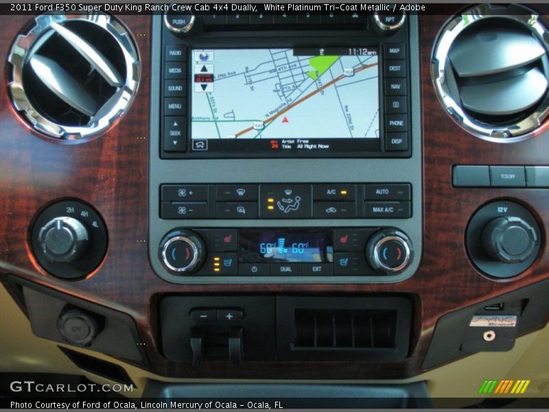 Navigation of 2011 F350 Super Duty King Ranch Crew Cab 4x4 Dually