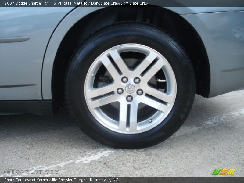 Silver Steel Metallic / Dark Slate Gray/Light Slate Gray 2007 Dodge Charger R/T