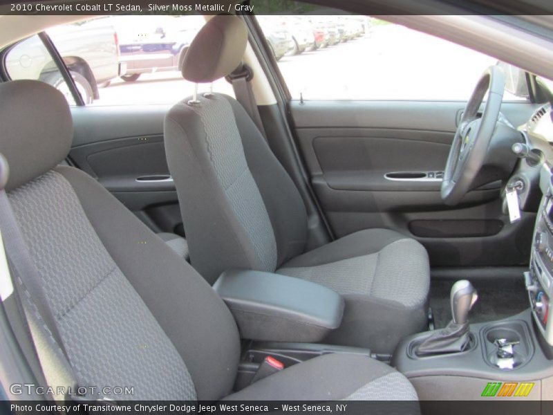 Silver Moss Metallic / Gray 2010 Chevrolet Cobalt LT Sedan