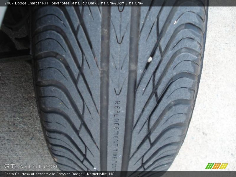 Silver Steel Metallic / Dark Slate Gray/Light Slate Gray 2007 Dodge Charger R/T