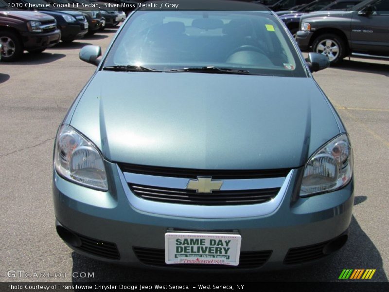 Silver Moss Metallic / Gray 2010 Chevrolet Cobalt LT Sedan