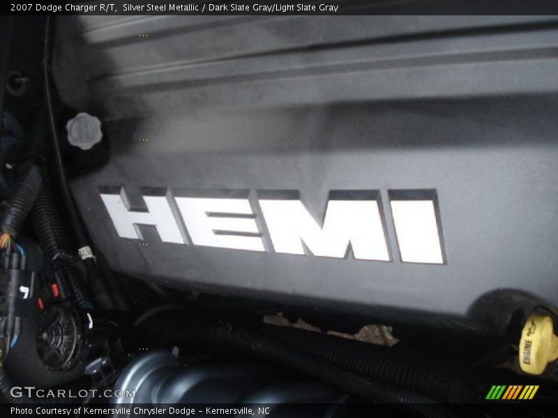 Silver Steel Metallic / Dark Slate Gray/Light Slate Gray 2007 Dodge Charger R/T