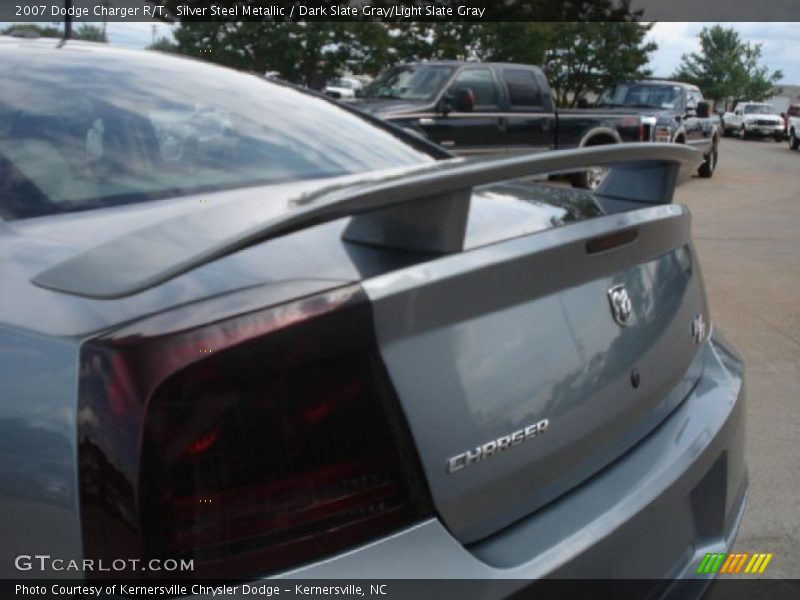 Silver Steel Metallic / Dark Slate Gray/Light Slate Gray 2007 Dodge Charger R/T