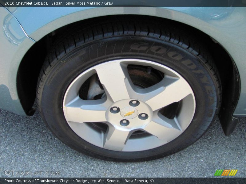 Silver Moss Metallic / Gray 2010 Chevrolet Cobalt LT Sedan