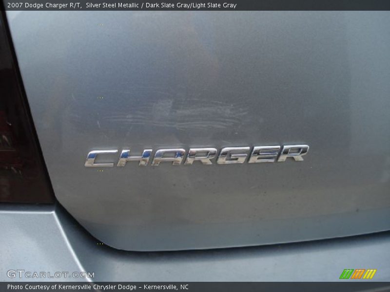Silver Steel Metallic / Dark Slate Gray/Light Slate Gray 2007 Dodge Charger R/T