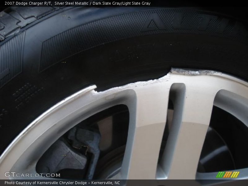 Silver Steel Metallic / Dark Slate Gray/Light Slate Gray 2007 Dodge Charger R/T