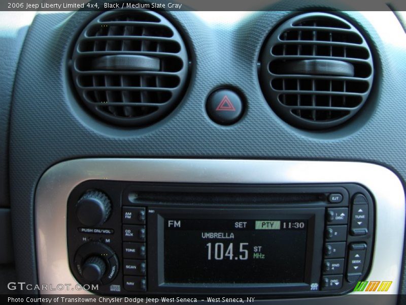 Black / Medium Slate Gray 2006 Jeep Liberty Limited 4x4