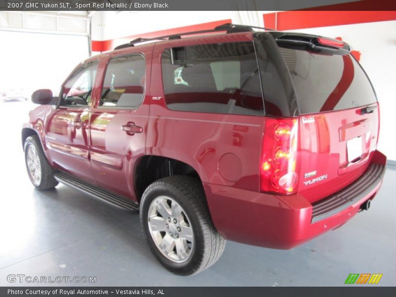 Sport Red Metallic / Ebony Black 2007 GMC Yukon SLT