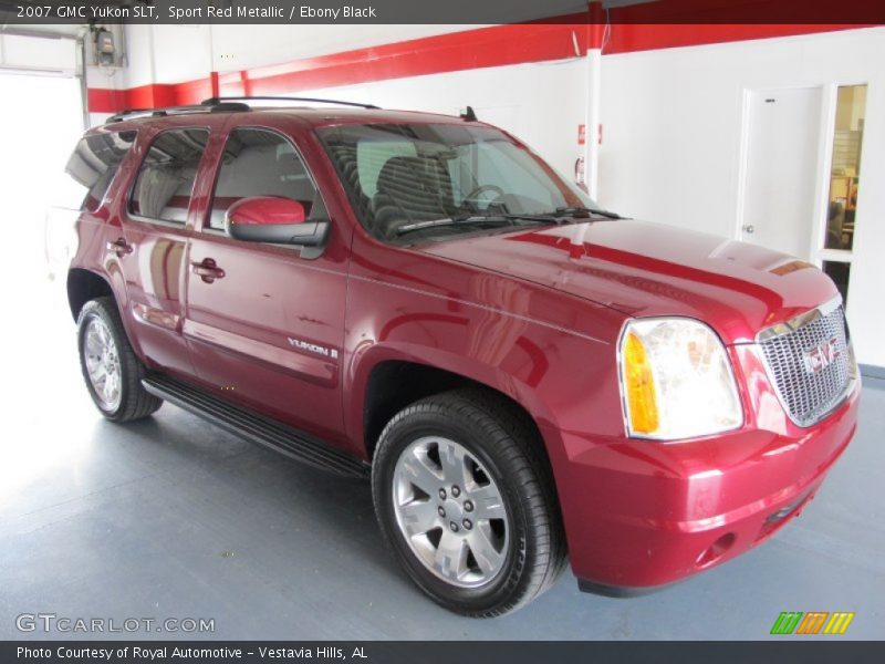 Sport Red Metallic / Ebony Black 2007 GMC Yukon SLT