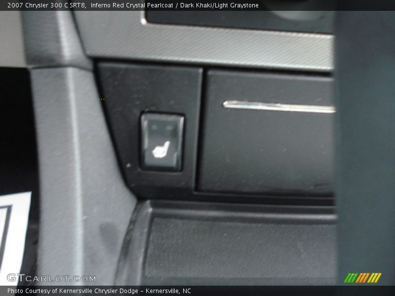 Inferno Red Crystal Pearlcoat / Dark Khaki/Light Graystone 2007 Chrysler 300 C SRT8