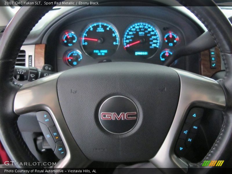 Sport Red Metallic / Ebony Black 2007 GMC Yukon SLT
