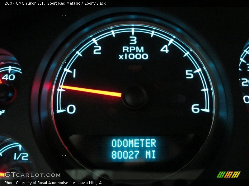 Sport Red Metallic / Ebony Black 2007 GMC Yukon SLT