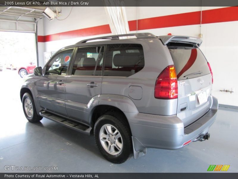 Ash Blue Mica / Dark Gray 2005 Lexus GX 470