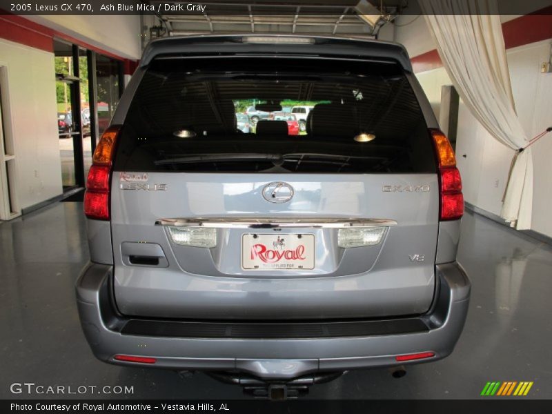Ash Blue Mica / Dark Gray 2005 Lexus GX 470