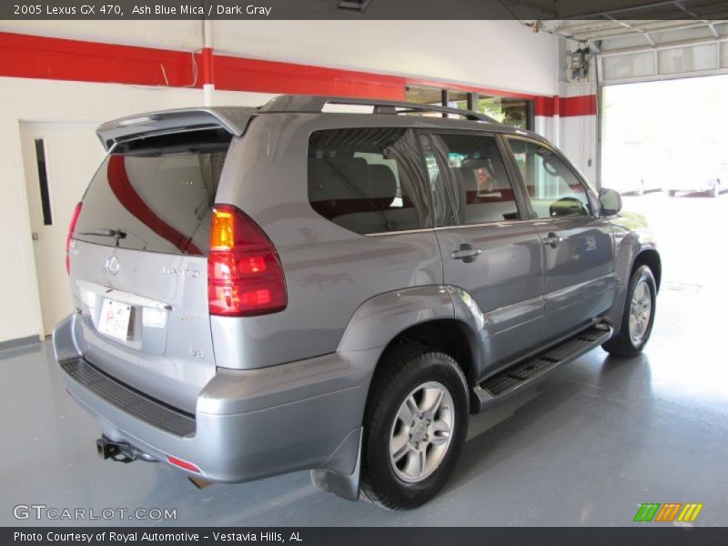 Ash Blue Mica / Dark Gray 2005 Lexus GX 470