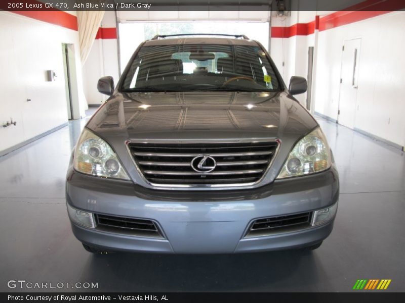 Ash Blue Mica / Dark Gray 2005 Lexus GX 470